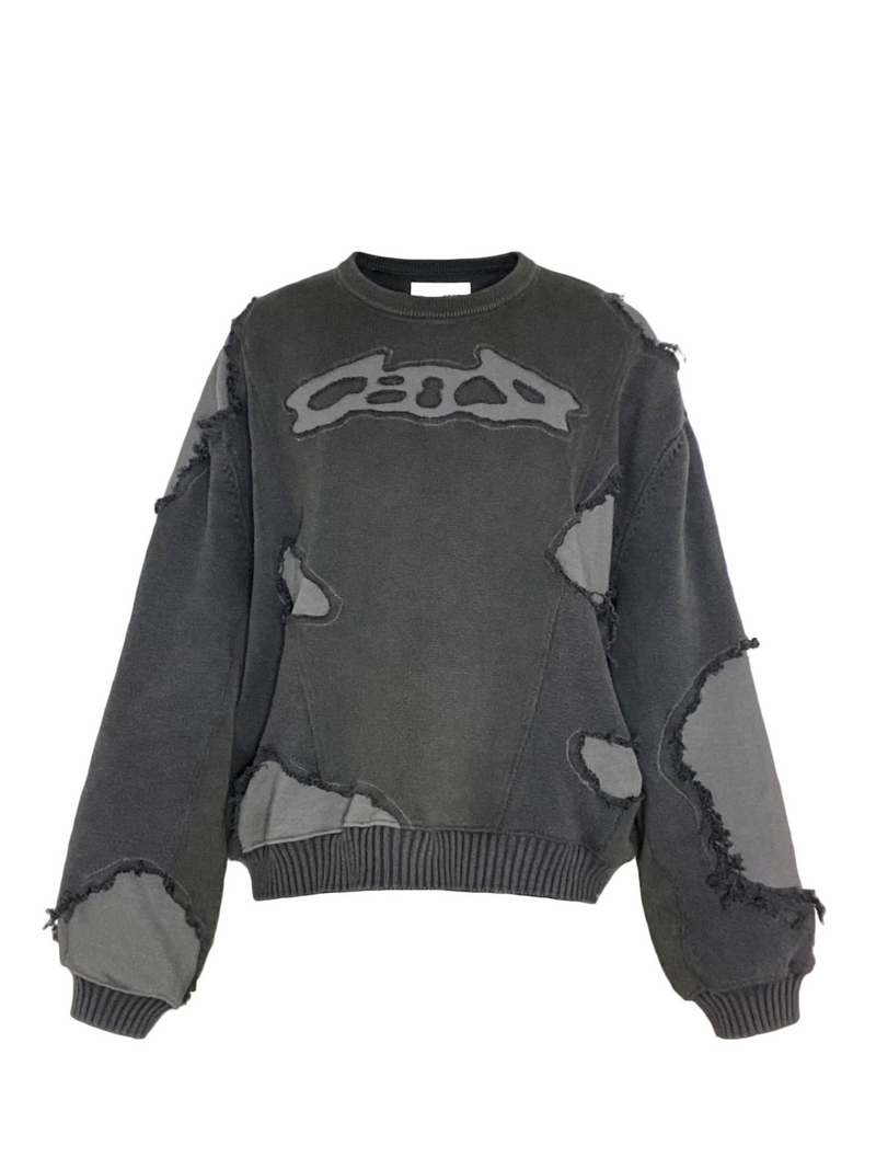 Diversified Distressed Sweater