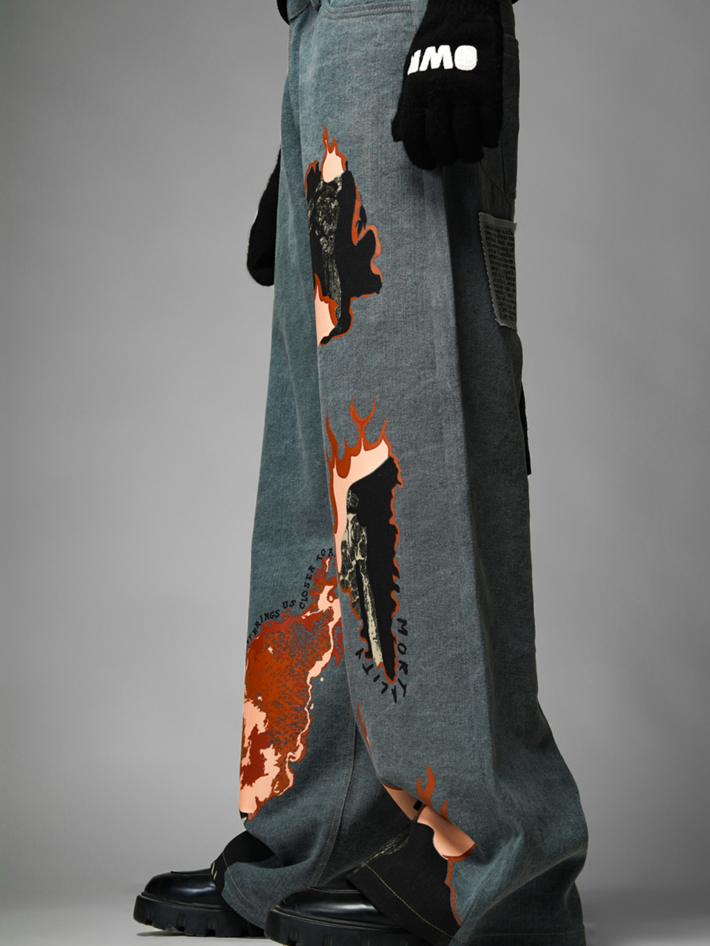 Mortality Grey Denims