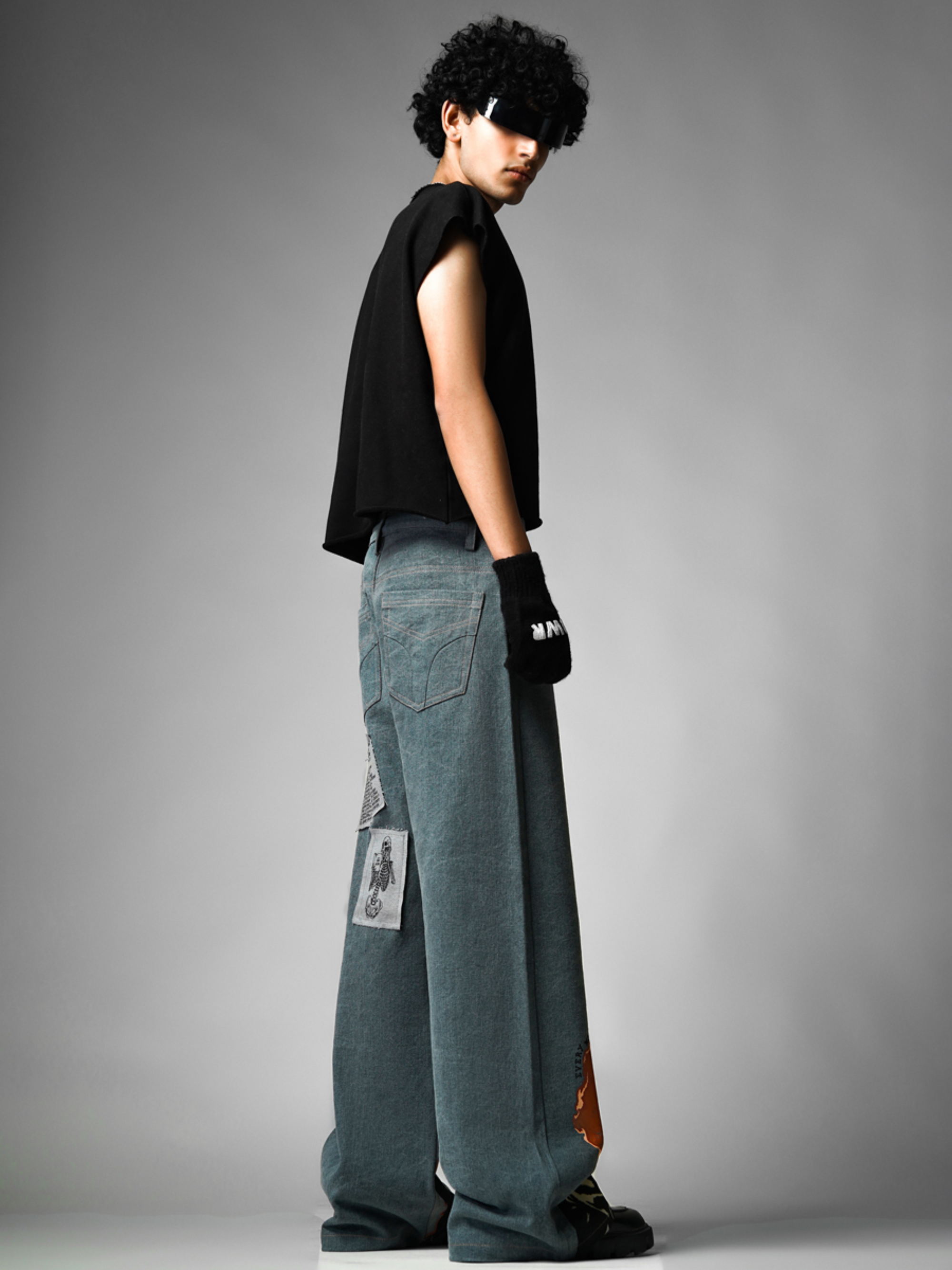 Mortality Grey Denims
