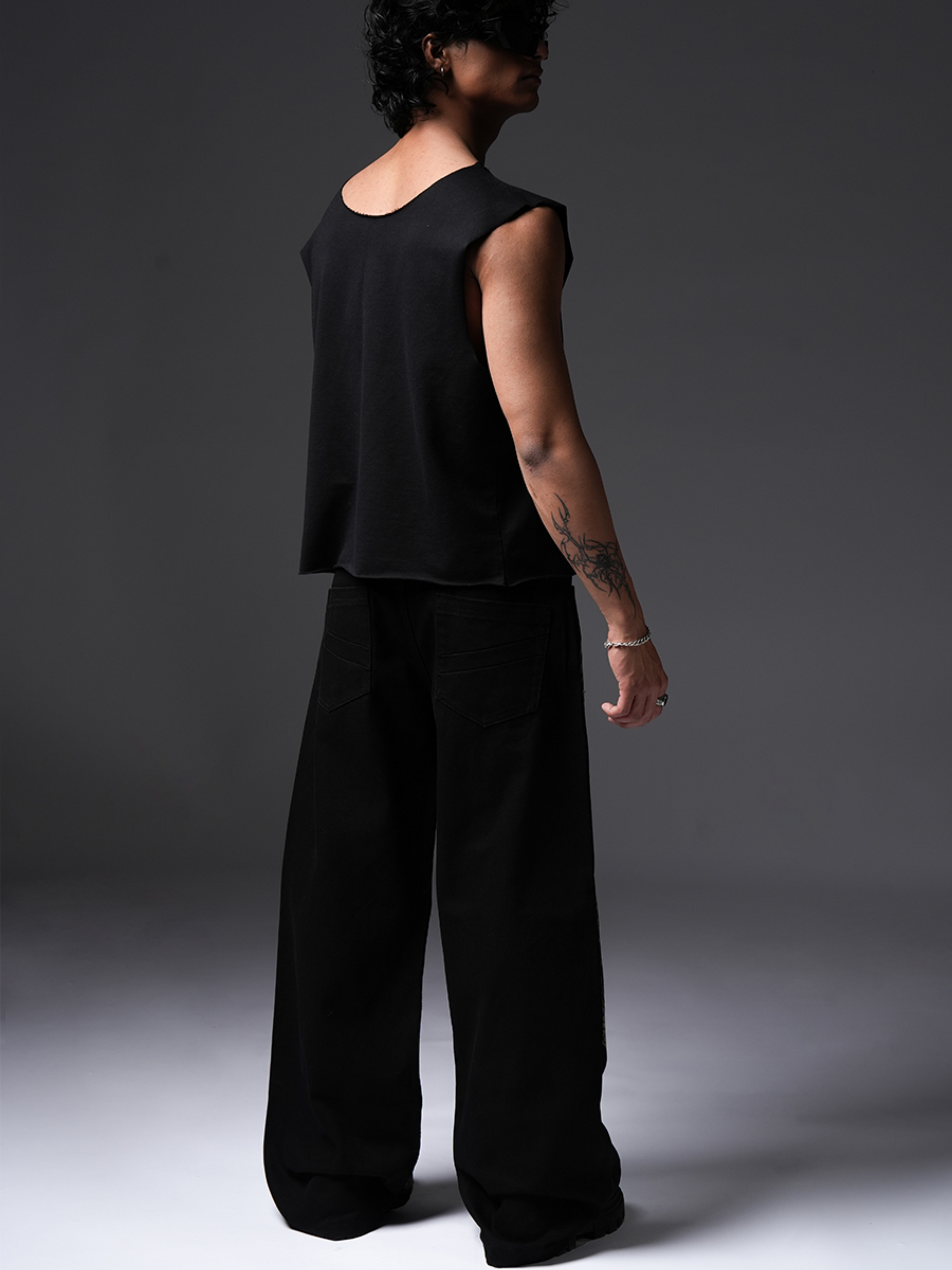 Rise and Conquer Black Denims