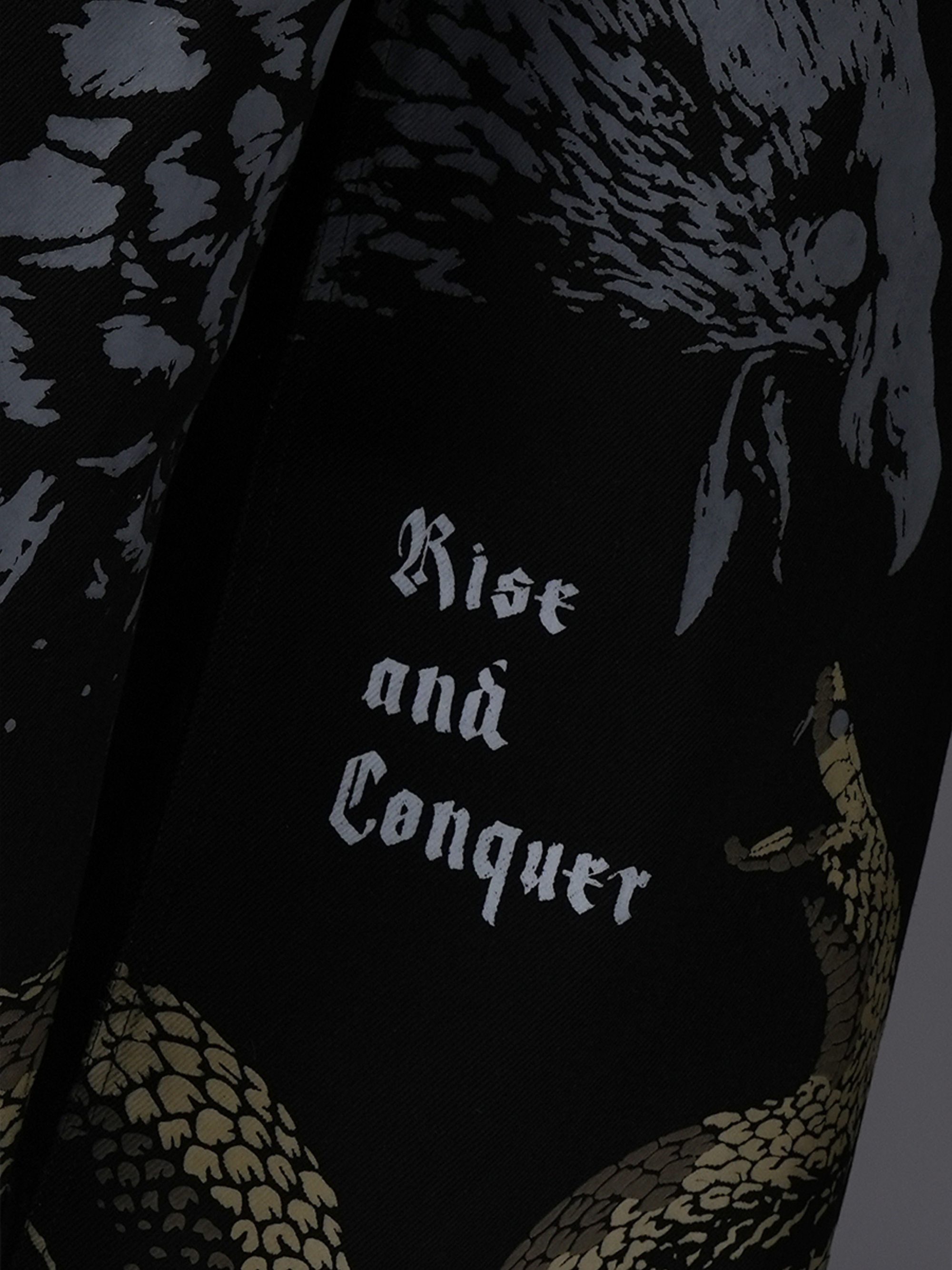 Rise and Conquer Black Denims