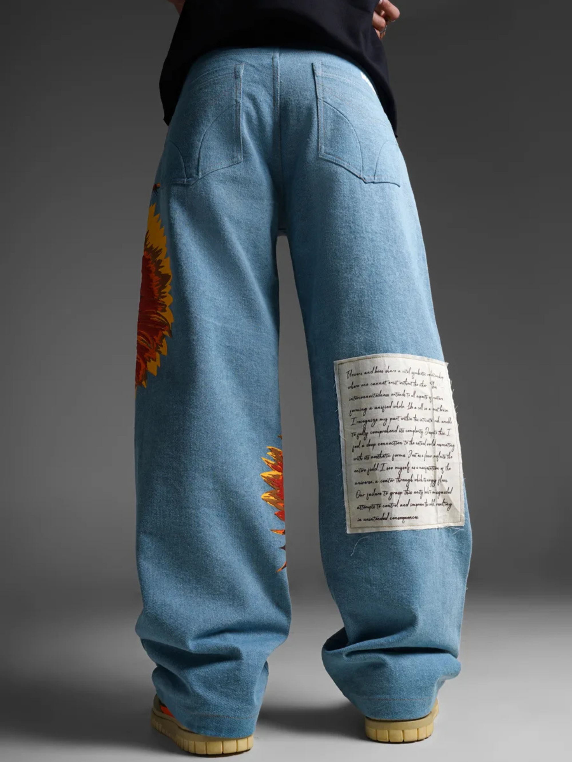 Sunflower Harmony Denim Pant