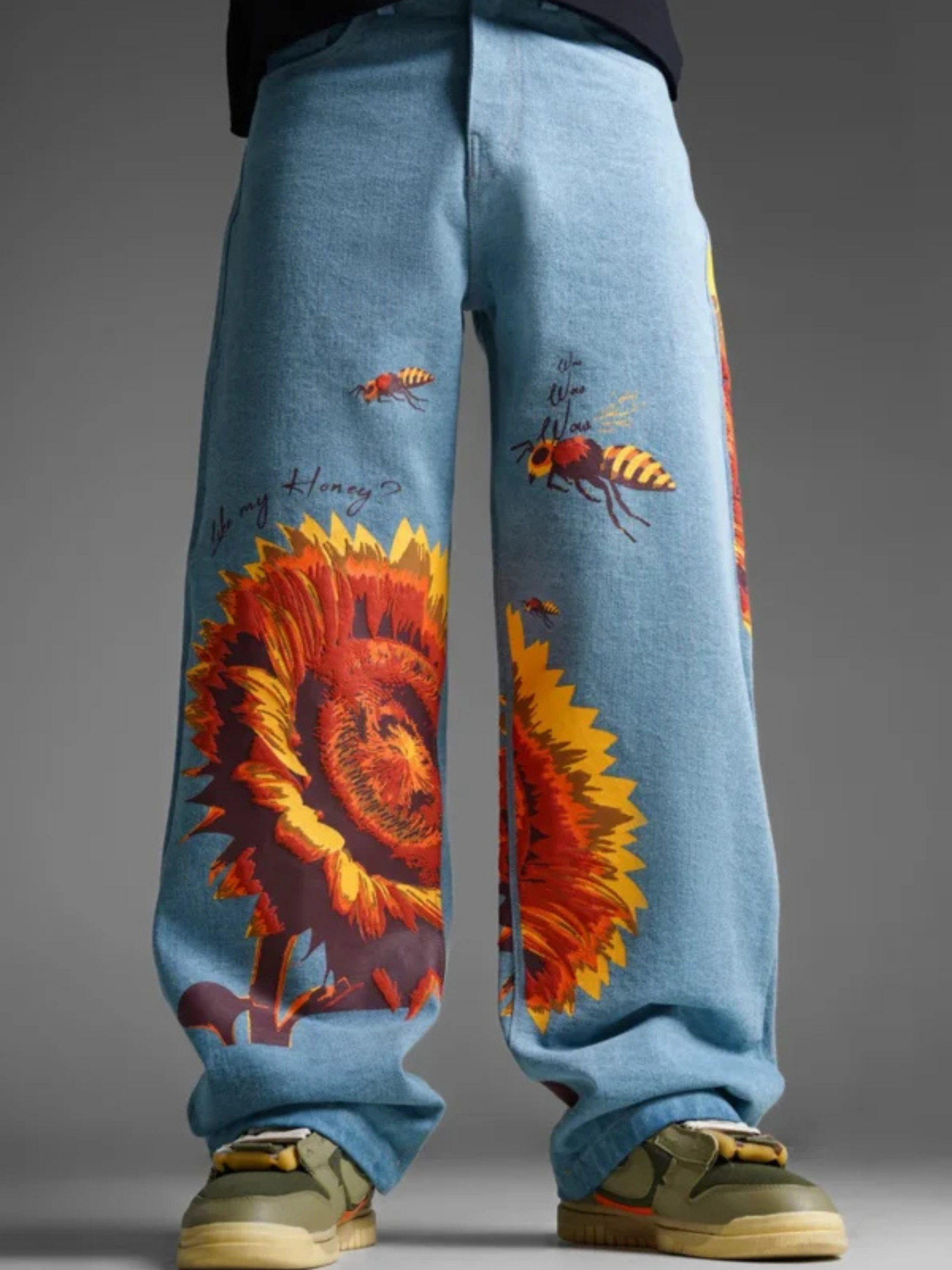 Sunflower Harmony Denim Pant