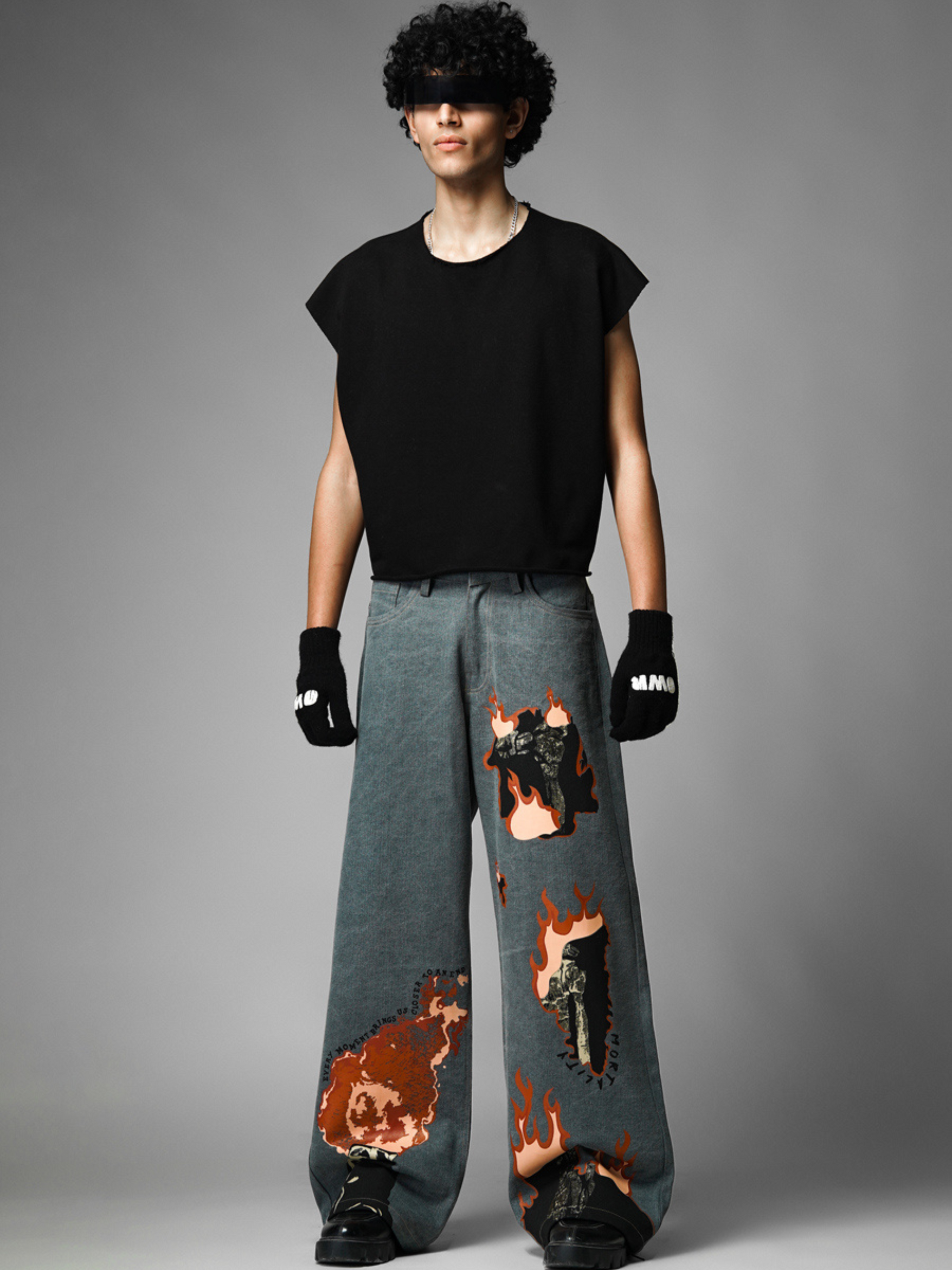 Mortality Grey Denims